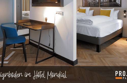 Hotel Mondial: Designböden zum Wohlfühlen