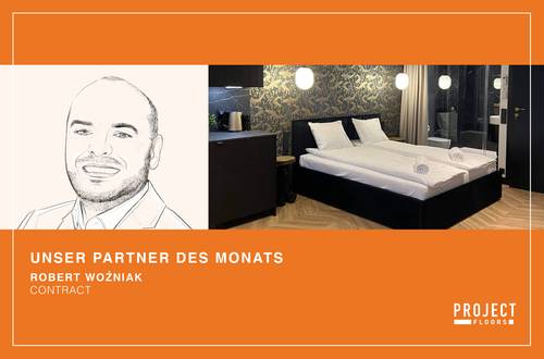 Show Room – unsere Partner im Portrait: 5 Fragen an „Robert Wozniak von Contract – PROJECT FLOORS Polen“.